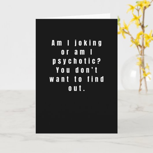 Sarcasm is de manier om iemand met stijl te mislei kaart (Gele Bloem)