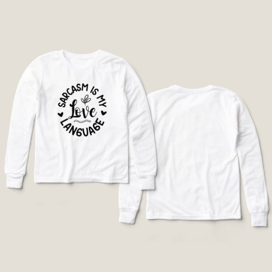 Sarcasm Is My Love (Voorkant /achterkant)