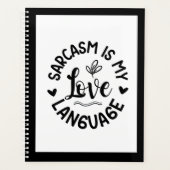 Sarcasm Is My Love Planner (Voorkant)
