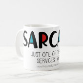 Sarcasm Koffiemok (Voorkant links)