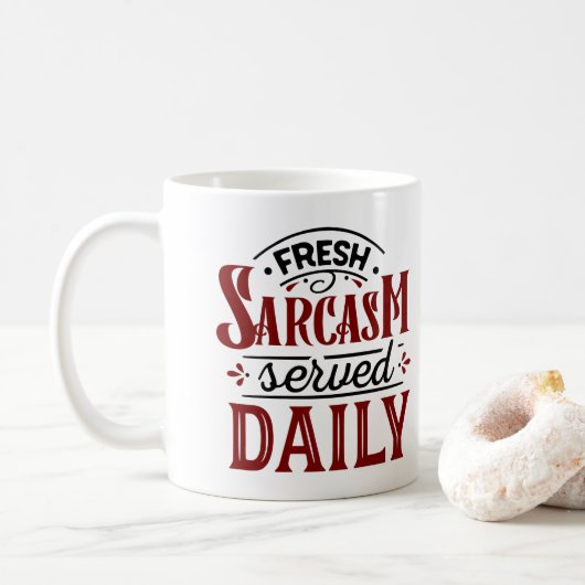 Sarcasm Koffiemok (Met donut)