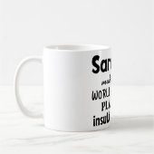 Sarcasm maakt de wereld beter koffiemok (Links)