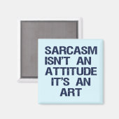 Sarcasm Magneet (Voorkant / Achterkant)