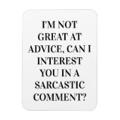 SARCASM MAGNEET (Verticaal)