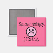 Sarcasm Magnet (Voorkant / Achterkant)