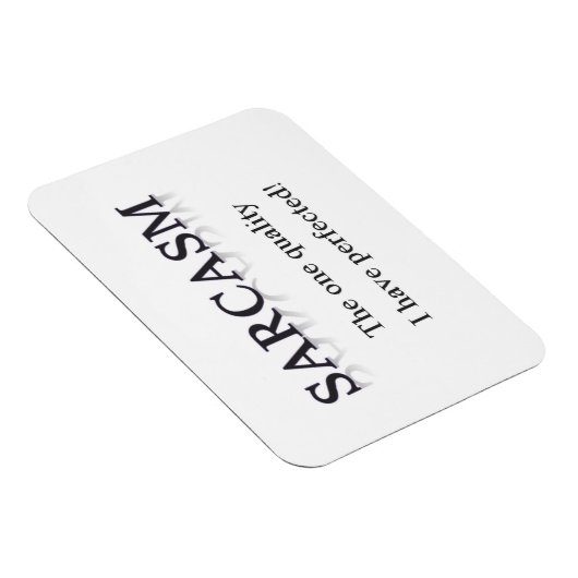 Sarcasm Magnet Magneet (Rechterzijde)