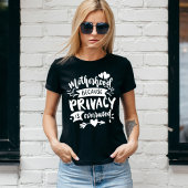 Sarcasm Motherhood grappige mam T-shirt