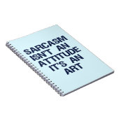 Sarcasm Notitieboek (Rechterzijde)