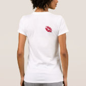 Sarcasm Pin Up Girl T-shirt (Achterkant)
