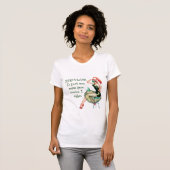 Sarcasm Pin Up Girl T-shirt (Voorkant volledig)