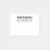 sarcasm post-it® notes (Voorkant)