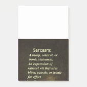 Sarcasm Post-it® Notes (Voorkant)