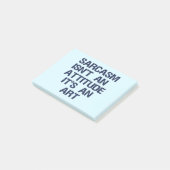 Sarcasm Post-it® Notes (Schuin)