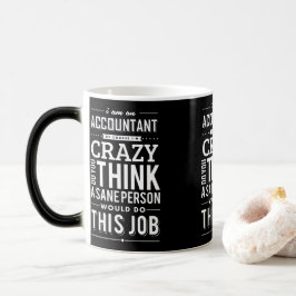 Sarcasm Quote ik ben natuurlijk de baas. Magische Mok