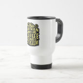 Sarcasm Quote Travel Mug Reisbeker (Voorkant rechts)