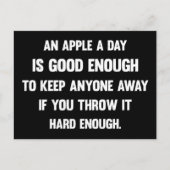 Sarcasm | Sarcasme-gezegden | Sarcastisch Briefkaart (Voorkant)