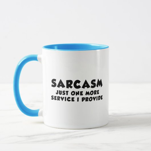 Sarcasm Service Coffee-Mok Mok (Links)