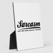 Sarcasm Service Fotoplaat (Zijkant)