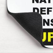 Sarcasm Stupidity Defence Mousepad Muismat Funny (Hoek)