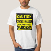 SARCASM T-SHIRT (Voorkant)