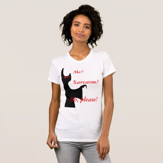 Sarcasm T-shirt (Voorkant volledig)