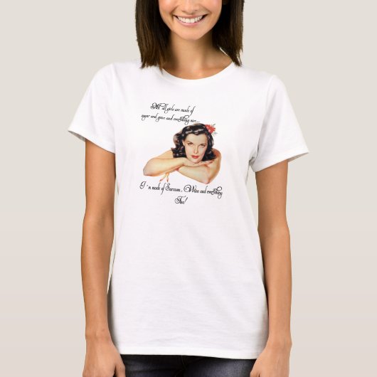 Sarcasm, wijn en alles goed! t-shirt (Voorkant)