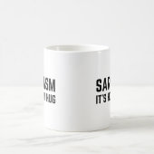 Sarcasm Zo knuffel ik. Koffiemok (Center)