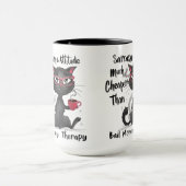 Sarcasme & Attitude Grappig Cateigenaar Geschenk Mok (Midden)