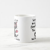 Sarcasme & Attitude Grappig Geschenk voor Kattenli Koffiemok (Center)