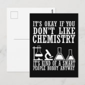 Sarcasme chemie grappige scheikundige citaten briefkaart (Voorkant / Achterkant)