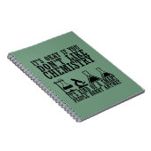 Sarcasme chemie grappige scheikundige citaten notitieboek (Rechterzijde)