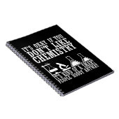 Sarcasme chemie grappige scheikundige citaten notitieboek (Rechterzijde)