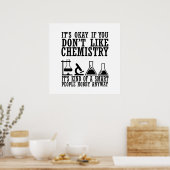 sarcasme chemie poster (Keuken)