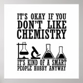 sarcasme chemie poster (Voorkant)
