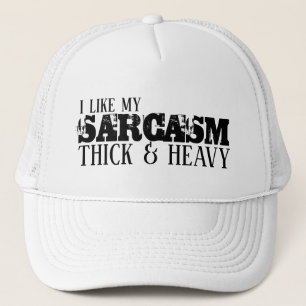 Sarcasme dik & zwaar trucker pet