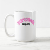 Sarcasme Expert Funny Coffee Mok | Witty & Sassy G (Links)