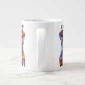 Sarcasme gigantische koffie mok (Achterkant)