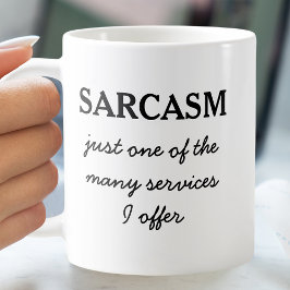 Sarcasme Grappig citaat Koffiemok