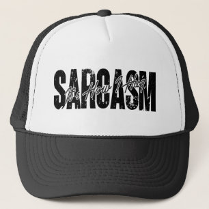 Sarcasme Het is hoe ik knuffel - Grappige Sarcasti Trucker Pet
