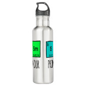 sarcasme hoofdbestanddelen van de Humor wetenschap Waterfles (Achterkant)