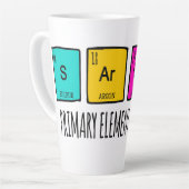 Sarcasme hoofdbestanddelen van Humor Science Latte Latte Mok (Linkerhoek)