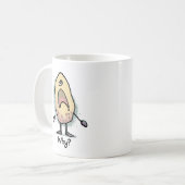 Sarcasme Humor Waarom? Kunstwerk - Trendy Design Koffiemok (Voorkant links)