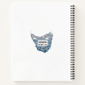 Sarcasme, ik praat erover. notitieboek (Achterkant)