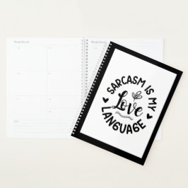 Sarcasme Is Mijn Liefde Planner