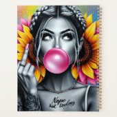 Sarcasme is mijn liefdestaal brutale vrouw grappig planner (Achterkant)