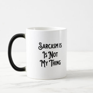 Sarcasme is niet mijn ding Job Humor Coffee Mok