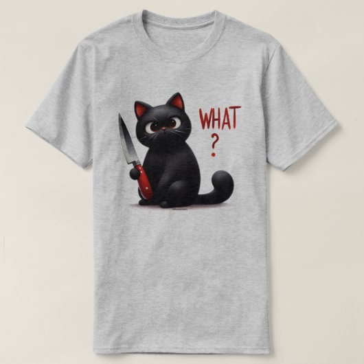 Sarcasme Kat Grafiek T-shirt (Design voorkant)