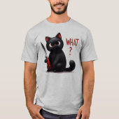 Sarcasme Kat Grafiek T-shirt (Voorkant)