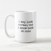Sarcasme Kat Mok Geschenk voor Kat Moeders en Vade (Links)