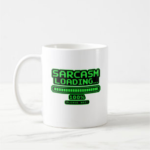 Sarcasme laden 100% Even wachten Funny Gaming Koffiemok
